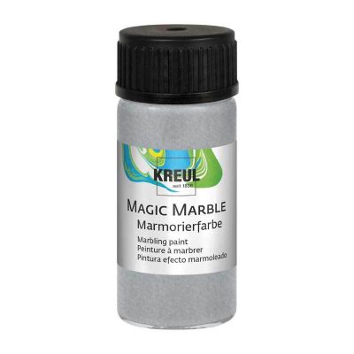 KREUL Magic Marble Marmorierfarbe 20ml silber von C. Kreul