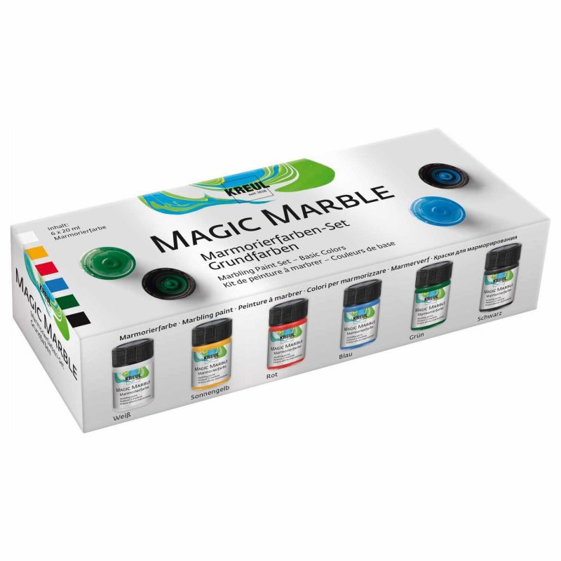 Magic Marble Marmorierfarben 6x20ml von KREUL