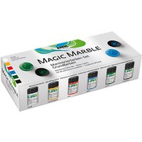 KREUL Magic Marble Marmorierfarben farbsortiert 6 x 20,0 ml, 6 St. von KREUL