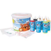 KREUL Powerpack Bär Fenstermalfarben farbsortiert 7x 125,0 ml KREUL Powerpack Bär Fenstermalfarben farbsortiert 7x 125,0 ml von KREUL