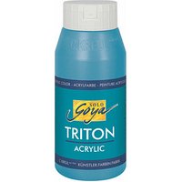 KREUL SOLO GOYA Triton Acrylfarbe türkisblau 750,0 ml von KREUL