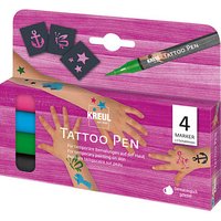 KREUL Tattoostifte farbsortiert 2,0 - 3,0 mm, 1 Set von KREUL