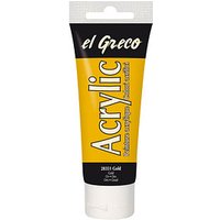 KREUL el Greco Acrylfarbe gold 75,0 ml von KREUL