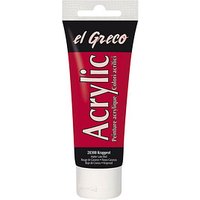 KREUL el Greco Acrylfarbe krapprot 75,0 ml von KREUL