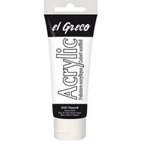 KREUL el Greco Acrylfarbe titanweiß 75,0 ml KREUL el Greco Acrylfarbe titanweiß 75,0 ml von KREUL