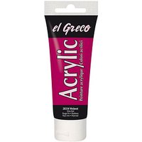 KREUL el Greco Acrylfarbe weinrot 75,0 ml von KREUL
