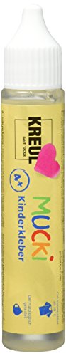 KREUL 24381 - Mucki Kinderkleber, 29 ml pen, wasserlöslich, lösemittelfrei, PVC-frei, geruchlos, universell einsetzbar, parabenfrei, glutenfrei, laktosefrei, vegan, auswaschbar, glasklar KREUL 24381 - Mucki Kinderkleber, 29 ml pen, wasserlöslich, lösemittelfrei, PVC-frei, geruchlos, universell einsetzbar, parabenfrei, glutenfrei, laktosefrei, vegan, auswaschbar, glasklar von Kreul
