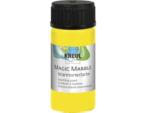 KREUL 73202 Magic Marble Marmorierfarbe, 20 ml, zitron KREUL 73202 Magic Marble Marmorierfarbe, 20 ml, zitron von Kreul