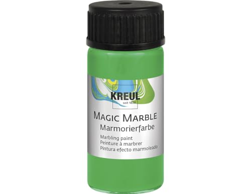 KREUL 73214 Magic Marble Marmorierfarbe, 20 ml, hellgrün von Kreul