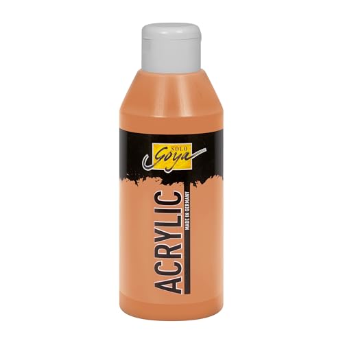 KREUL 84242 - Solo Goya Acrylic kupfer, 250 ml (1er Pack) Flasche, cremige vielseitig einsetzbare Acrylfarbe in Studienqualität, auf Wasserbasis, schnell und matt trocknend, gut deckend, wasserfest KREUL 84242 - Solo Goya Acrylic kupfer, 250 ml (1er Pack) Flasche, cremige vielseitig einsetzbare Acrylfarbe in Studienqualität, auf Wasserbasis, schnell und matt trocknend, gut deckend, wasserfest von Kreul