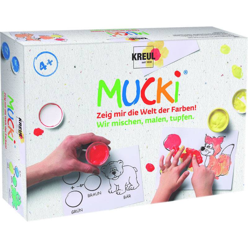 Mucki Set - Wir Mischen, Malen, Tupfen. von KREUL