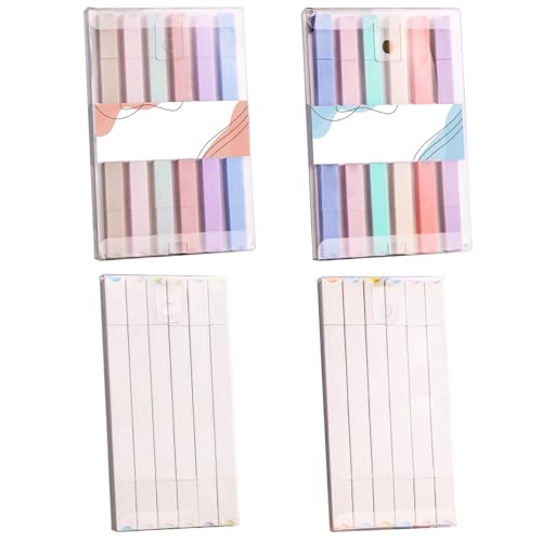 KRISFD Dual Tips Aesthetic Textmarker 24 Stück Pastel Bible Highlighters Highlighter Pen Marker Pastell Assorted Farben No Bleed Dry Fast Highlighter Marker Pens für Journal Bibel Notizen Schule von KRISFD