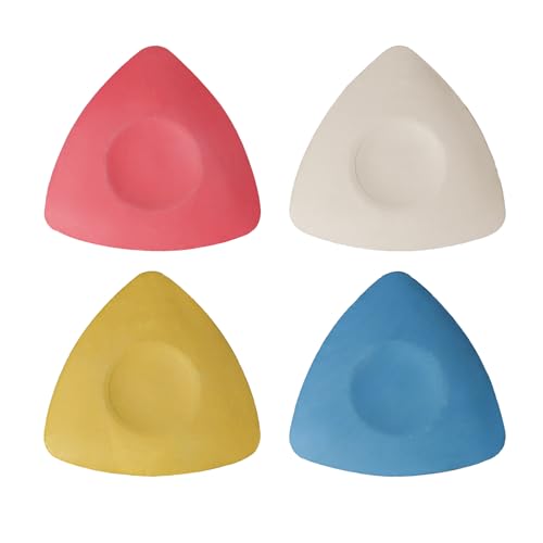 KRISMYA Dreieckiges Stoffmarkierungskreide-Set, 4 Farben, zum Nähen und Schneidern und Basteln KRISMYA Dreieckiges Stoffmarkierungskreide-Set, 4 Farben, zum Nähen und Schneidern und Basteln von KRISMYA