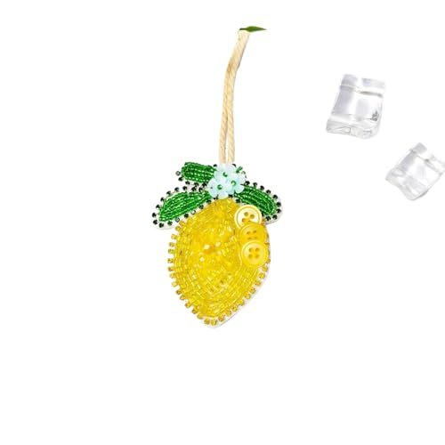 Conch Whale Applique Patch Crystal Grape Peach Fruit Patches Handmade Beaded Clothing Decor Keyring Bag Pendant von KRJGOERG