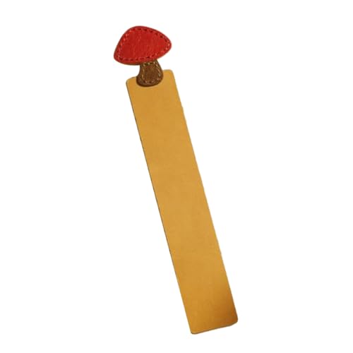Niedliches Pilzförmiges Lesezeichen, personalisierbar, Pilzkopf, Leder-Lesezeichen, Etikett für Leseliebhaber, Geschenke Niedliches Pilzförmiges Lesezeichen, personalisierbar, Pilzkopf, Leder-Lesezeichen, Etikett für Leseliebhaber, Geschenke von KRJGOERG