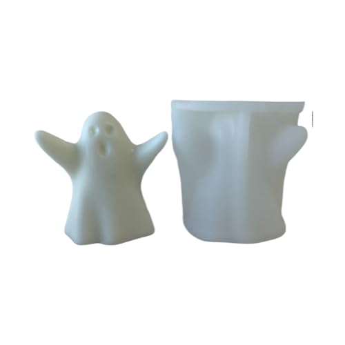 Silikonform für Aromatherapie, Kerzen, Gips, handgefertigte Seife, Epoxidharz, Gießwerkzeuge für Halloween-Dekoration von KRJGOERG