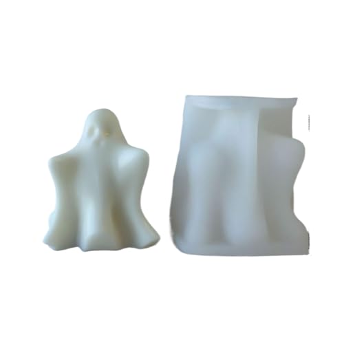 Silikonform für Aromatherapie, Kerzen, Gips, handgefertigte Seife, Epoxidharz, Gießwerkzeuge für Halloween-Dekoration von KRJGOERG