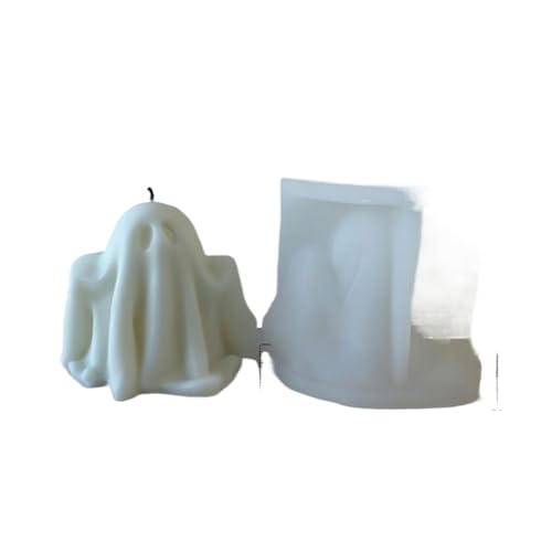 Silikonform für Aromatherapie, Kerzen, Gips, handgefertigte Seife, Epoxidharz, Gießwerkzeuge für Halloween-Dekoration von KRJGOERG