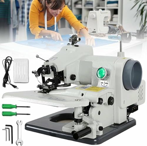KRQDBCZ Tragbare Blindstich-Nähmaschine, 1200RPM Blindstich-Nahtlos-Nähmaschine, Nadelteilung 3-8mm, Kleidersaum und Manschette unsichtbarer Faden-Blindsäumer KRQDBCZ Tragbare Blindstich-Nähmaschine, 1200RPM Blindstich-Nahtlos-Nähmaschine, Nadelteilung 3-8mm, Kleidersaum und Manschette unsichtbarer Faden-Blindsäumer von KRQDBCZ