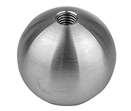 KRXSOBNV, Edelstahl-Piercing-Ersatzkugeln, Halbloch-Edelstahlkugel, perforierte Kugel, gebohrte runde Kugel, perforierte Edelstahlkugel, Hohlkugel mit Gewinde, 10 Stück – 8 mm x 4 mm halbes Loch (Farb KRXSOBNV, Edelstahl-Piercing-Ersatzkugeln, Halbloch-Edelstahlkugel, perforierte Kugel, gebohrte runde Kugel, perforierte Edelstahlkugel, Hohlkugel mit Gewinde, 10 Stück – 8 mm x 4 mm halbes Loch (Farb von KRXSOBNV