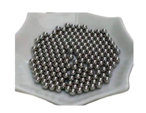 KRXSOBNV, Lagerkugeln, Massive Lagerstahlkugeln, kleine Präzisionsstahlkugeln, hochpräzise Lagerstahlkugeln, 1-kg-Packung.,Kugellager(2.5mm) von KRXSOBNV