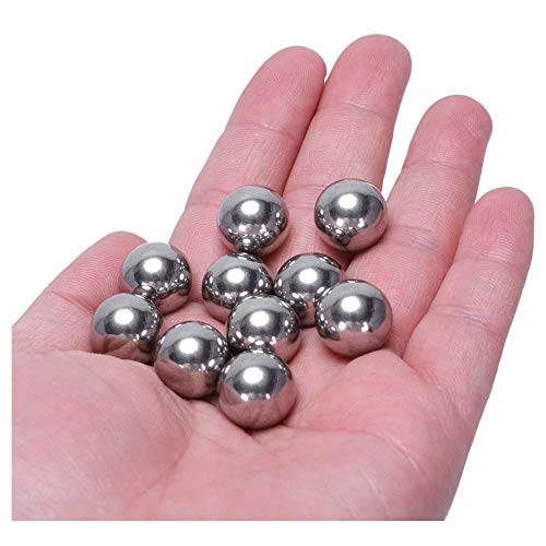 KRXSOBNV, Lagerkugeln, Massive Präzisionslagerstahlkugel, große Stahlkugel, 41 42 43 44 45 46 47 48 49 50 50,8 mm abgerundet 1 Stück,Kugellager(50.8mm) von KRXSOBNV