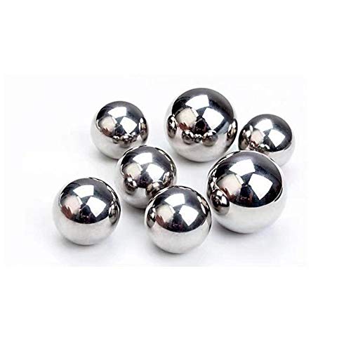 KRXSOBNV, Lagerkugeln, Präzisionslagerstahlkugel, 5,6/5,7/5,8/5,85/5,9/6,1/6,15/6,2/6,25/6,3 mm, 1000 Stück,Kugellager(5.556mm) von KRXSOBNV
