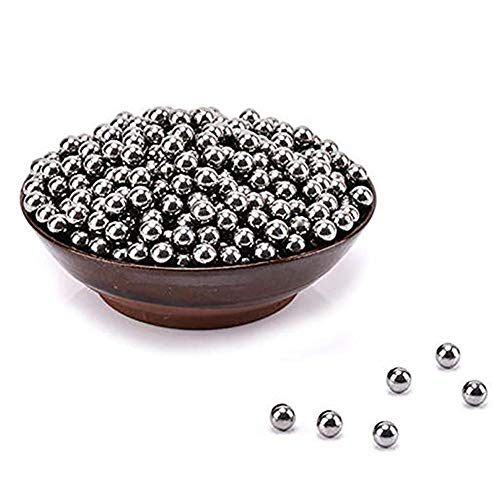 KRXSOBNV, Lagerkugeln, Präzisionsstahlkugel, Edelstahlkugel, Massive Stahlkugel, hohe Härte, 1 kg,Kugellager(6.35mm) von KRXSOBNV