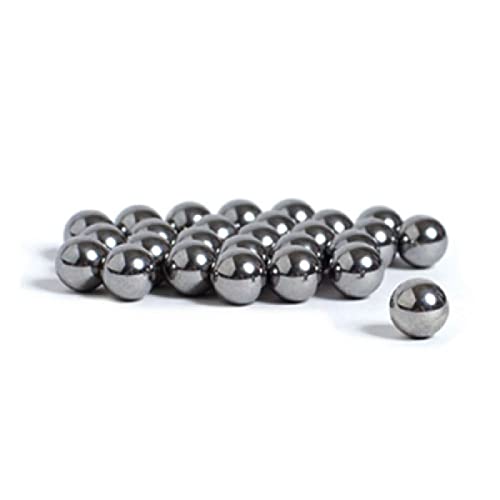 KRXSOBNV, Lagerkugeln, Präzisionsstahlkugel, Schraubkugel, 100 Stück,Kugellager(5.40mm) von KRXSOBNV