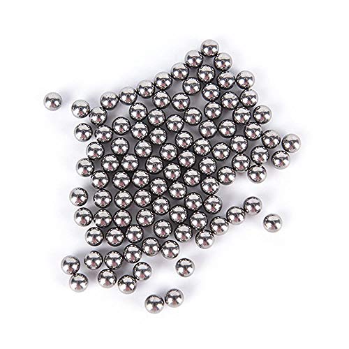 KRXSOBNV, Lagerkugeln, Präzisionsstahlkugel, Stahlkugel, 5,1–5,9 mm, genau auf 0,01 mm, hochpräzise Stahlkugel, 1 kg – Präzision 5,80 mm,Kugellager(11.9mm) von KRXSOBNV