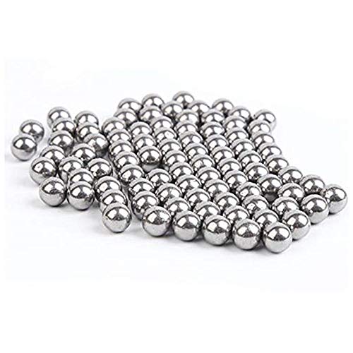 KRXSOBNV, Lagerkugeln, Seidenperlen, Stahlkugel, Kugelstahlkugel, Präzisionsstahlkugel – 300 Stück,Kugellager(8mm) von KRXSOBNV