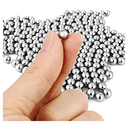 KRXSOBNV, Lagerkugeln, glänzende Stahlkugel, Gcr15-Lagerstahlkugel, Massive Präzisionsstahlkugel, 280 Stück,Kugellager(2mm) von KRXSOBNV