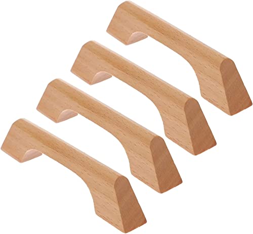 KRXSOBNV, Schubladengriff, 4 Stück, Holz, unlackiert, Schubladengriffe, Küchenschränke, Möbel, Kommode, Kleiderschrank, Schrank, Schubladengriffe ,Türgriffe aus Holz KRXSOBNV, Schubladengriff, 4 Stück, Holz, unlackiert, Schubladengriffe, Küchenschränke, Möbel, Kommode, Kleiderschrank, Schrank, Schubladengriffe ,Türgriffe aus Holz von KRXSOBNV