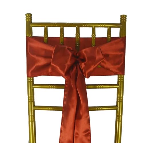 KRXSOBNV 50 Stück Satin-Stuhlschleifen-Schärpen for Hochzeit, Party, Stuhlknoten, Dekorband, Krawatte, Geburtstagsschärpe KRXSOBNV 50 Stück Satin-Stuhlschleifen-Schärpen for Hochzeit, Party, Stuhlknoten, Dekorband, Krawatte, Geburtstagsschärpe von KRXSOBNV