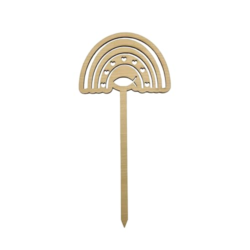 KS Laserdesign Tortendeko Regenbogen Cake Topper aus Holz Ahorn - Kuchen Dekoration für Kommunion, Taufe & Konfirmation, Geschenke Erstkommunion für Jungen & Mädchen, Laserzuschnitt Made in Germany KS Laserdesign Tortendeko Regenbogen Cake Topper aus Holz Ahorn - Kuchen Dekoration für Kommunion, Taufe & Konfirmation, Geschenke Erstkommunion für Jungen & Mädchen, Laserzuschnitt Made in Germany von KS Laserdesign