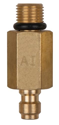 KS Tools 150.2348 Adapterstück M10x1,0 Außengewinde und 1/4" Schlauchanschluss mit Dichtring von KS Tools