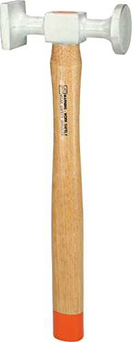 KS Tools 700.1491 Aluminium-Karosserie-Standard-Hammer gewölbter Kopf, rund/eckig von KS Tools