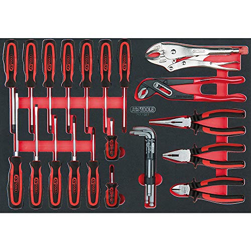 KS Tools 7111027 SCS Schraubendreher und Zangen-Satz, 27-teilig, 1/1 Systemeinlage KS Tools 7111027 SCS Schraubendreher und Zangen-Satz, 27-teilig, 1/1 Systemeinlage von KS Tools