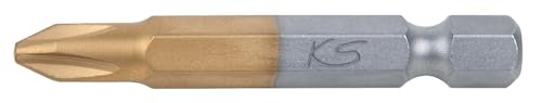 KS Tools 911.2647 1/4" TiN Bit, 50mm, PH3, 5er Pack von KS Tools