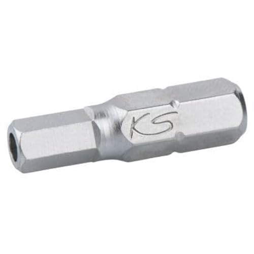 KS Tools 911.3584 1/10,2 cm Bit Hex Tamperproof, 25 mm, 3/16 1/4 Bit Innensechskant, Bohrung von KS Tools