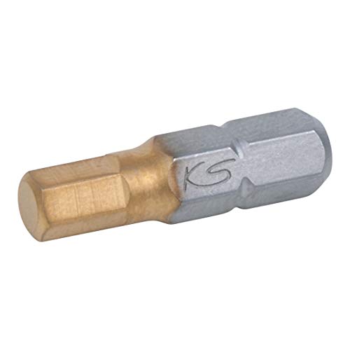 KS Tools 911.3666 1/4" TIN Bit Innensechskant, 25mm, 2,5mm KS Tools 911.3666 1/4" TIN Bit Innensechskant, 25mm, 2,5mm von KS Tools