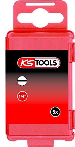 KS Tools 918.3351 1/4" TORSIONpower Bit Schlitz, 75mm, 3mm, 5er Pack KS Tools 918.3351 1/4" TORSIONpower Bit Schlitz, 75mm, 3mm, 5er Pack von KS Tools