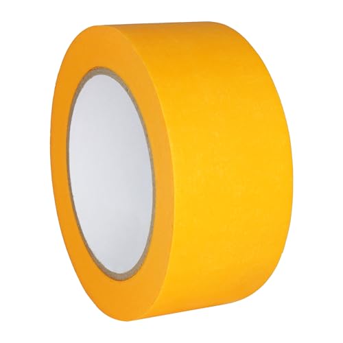 KS24 Products Goldband Klebeband, Washi Tape zum Abkleben, 50 m auf Rolle, verschiedene Größen / 48 mm x 50 m von KS24 Products