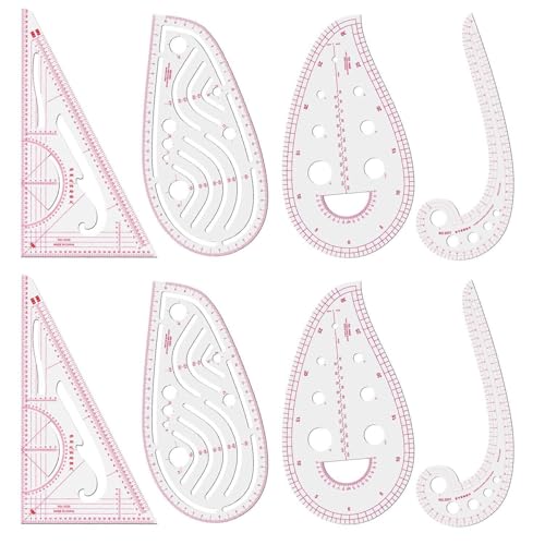 KSBBHDS 8 Stücke Kleidungslineer, Schneidhilfen, Schneidermaterial, DIY -Nähzubehör. KSBBHDS 8 Stücke Kleidungslineer, Schneidhilfen, Schneidermaterial, DIY -Nähzubehör. von KSBBHDS