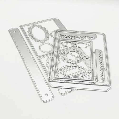 KSCRAFT 2025 Mai Geburtstag Metall-Stanzformen Schablonen für DIY Scrapbooking Dekorative Prägung DIY Papier Karte (3D Leckerli-Box) von KSCRAFT