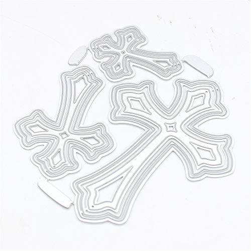 KSCRAFT Kreuze Metall Stanzformen Schablonen für DIY Scrapbooking Dekorative Prägung DIY Papierkarten von KSCRAFT