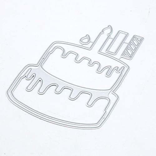 KSCRAFT Niedliche Kuchen-Shaker Metall-Stanzformen Schablonen für DIY Scrapbooking/Fotoalbum dekorative Prägung DIY Papierkarten KSCRAFT Niedliche Kuchen-Shaker Metall-Stanzformen Schablonen für DIY Scrapbooking/Fotoalbum dekorative Prägung DIY Papierkarten von KSCRAFT