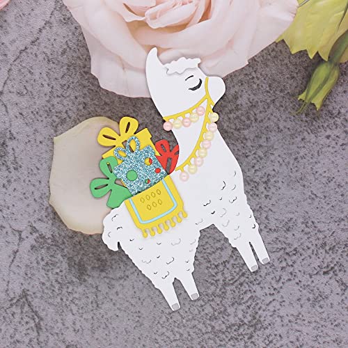 KSCRAFT Niedliche Lama-Metall-Stanzformen für Bastelarbeiten, Scrapbooking, Fotoalbum, dekorative Prägung, DIY-Papierkarten KSCRAFT Niedliche Lama-Metall-Stanzformen für Bastelarbeiten, Scrapbooking, Fotoalbum, dekorative Prägung, DIY-Papierkarten von KSCRAFT