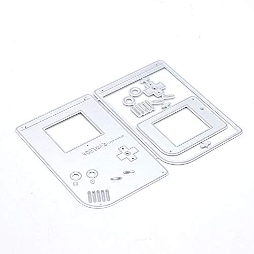 KSCRAFT Retro Game Boy Player Shaker Metall Stanzformen Schablonen für DIY Scrapbooking Fotoalbum Dekorative Prägung DIY Papierkarten von KSCRAFT