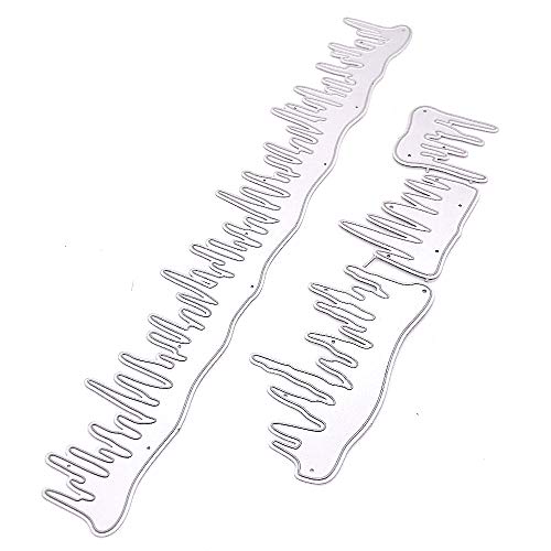 KSCRAFT Slimline Eiszapfen-Bordüren Metall Stanzformen Schablonen für DIY Scrapbooking Fotoalbum dekorative Prägung DIY Papierkarten KSCRAFT Slimline Eiszapfen-Bordüren Metall Stanzformen Schablonen für DIY Scrapbooking Fotoalbum dekorative Prägung DIY Papierkarten von KSCRAFT